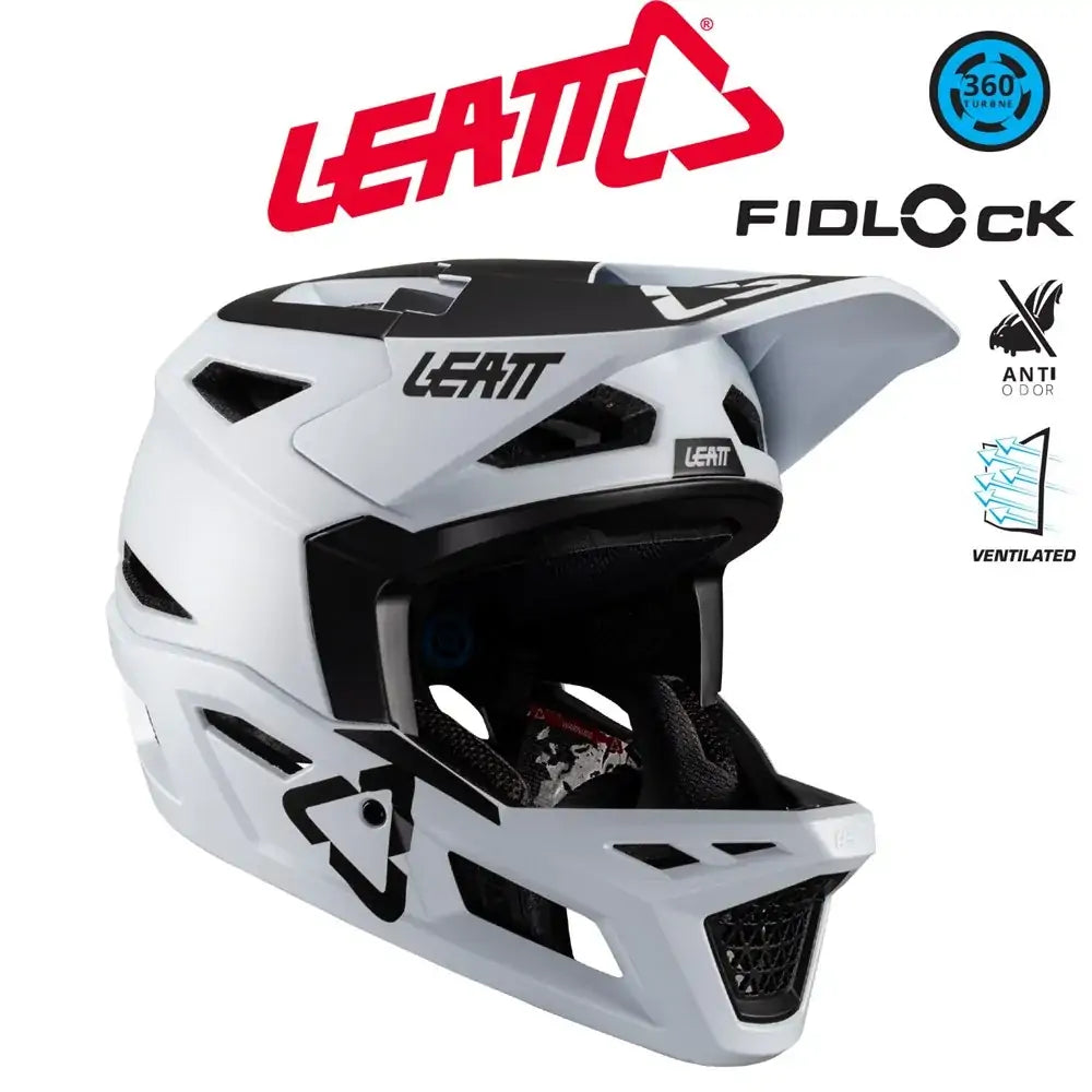 Leatt Helmet Mtb Gravity 4.0 White - 59-60CM Large