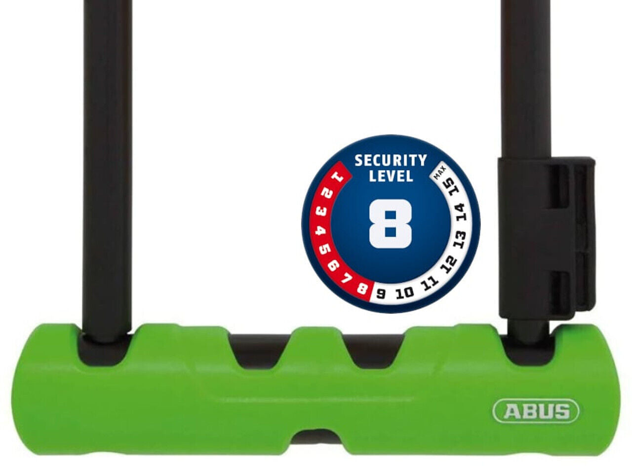 Abus Ultra 410 U-Bolt 230 x 12mm Bike Lock + SH34 Bracket