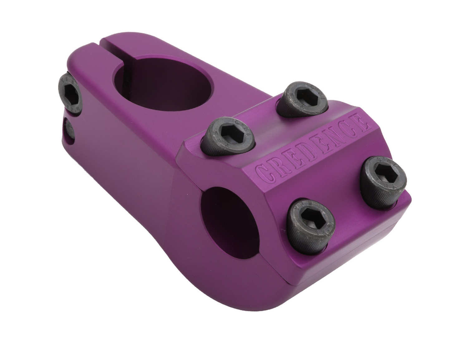 S & M Turtleneck Top Load Stem - Matt Purple
