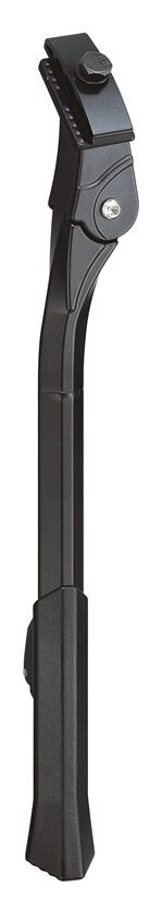 Pro-series Kickstand 24-28 Adjustable Centre Mount Alloy Black Double Leg Aligns To One Side When Folded