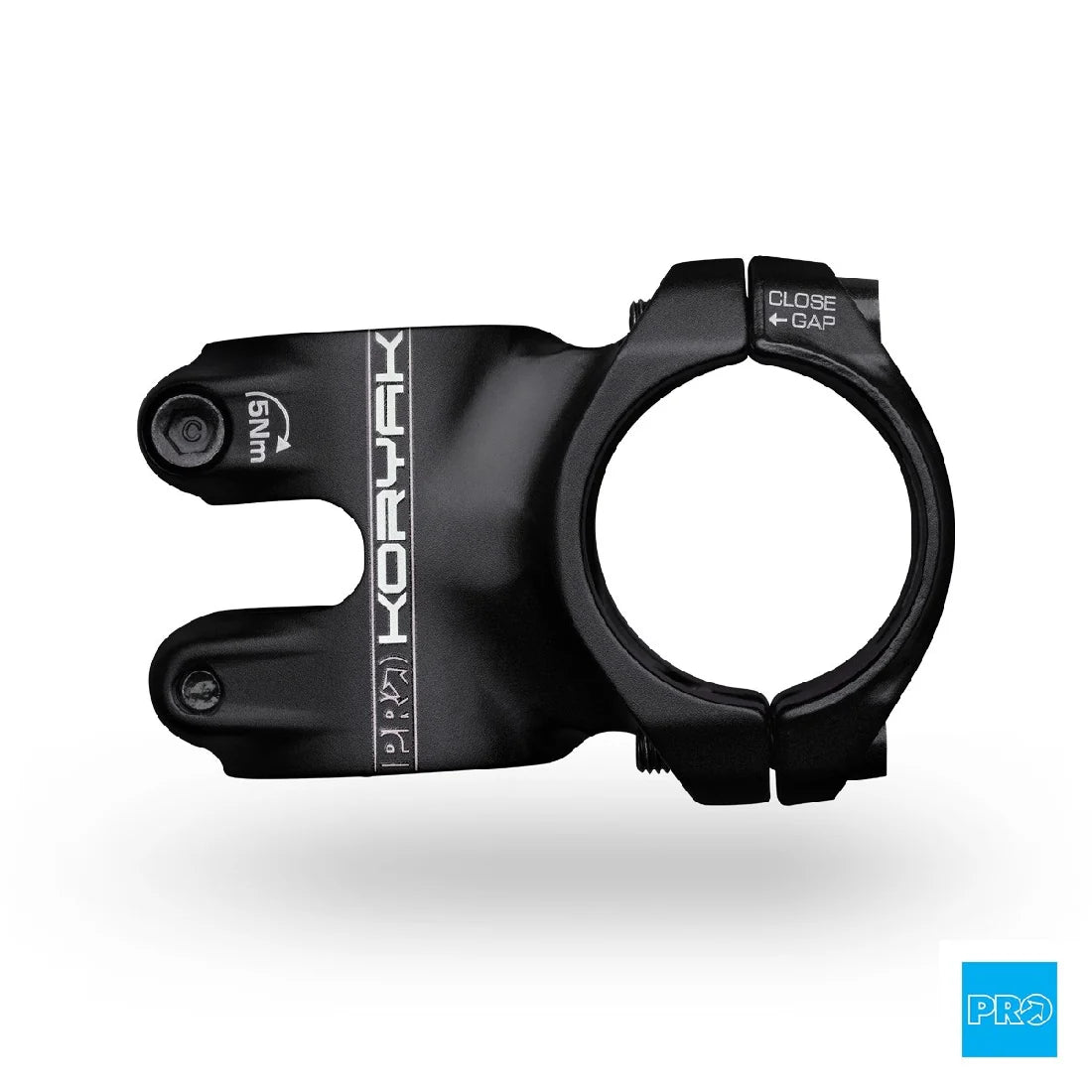 Pro MTB Stem - Koryak 60MM 31.8DEG Black Zero Angle