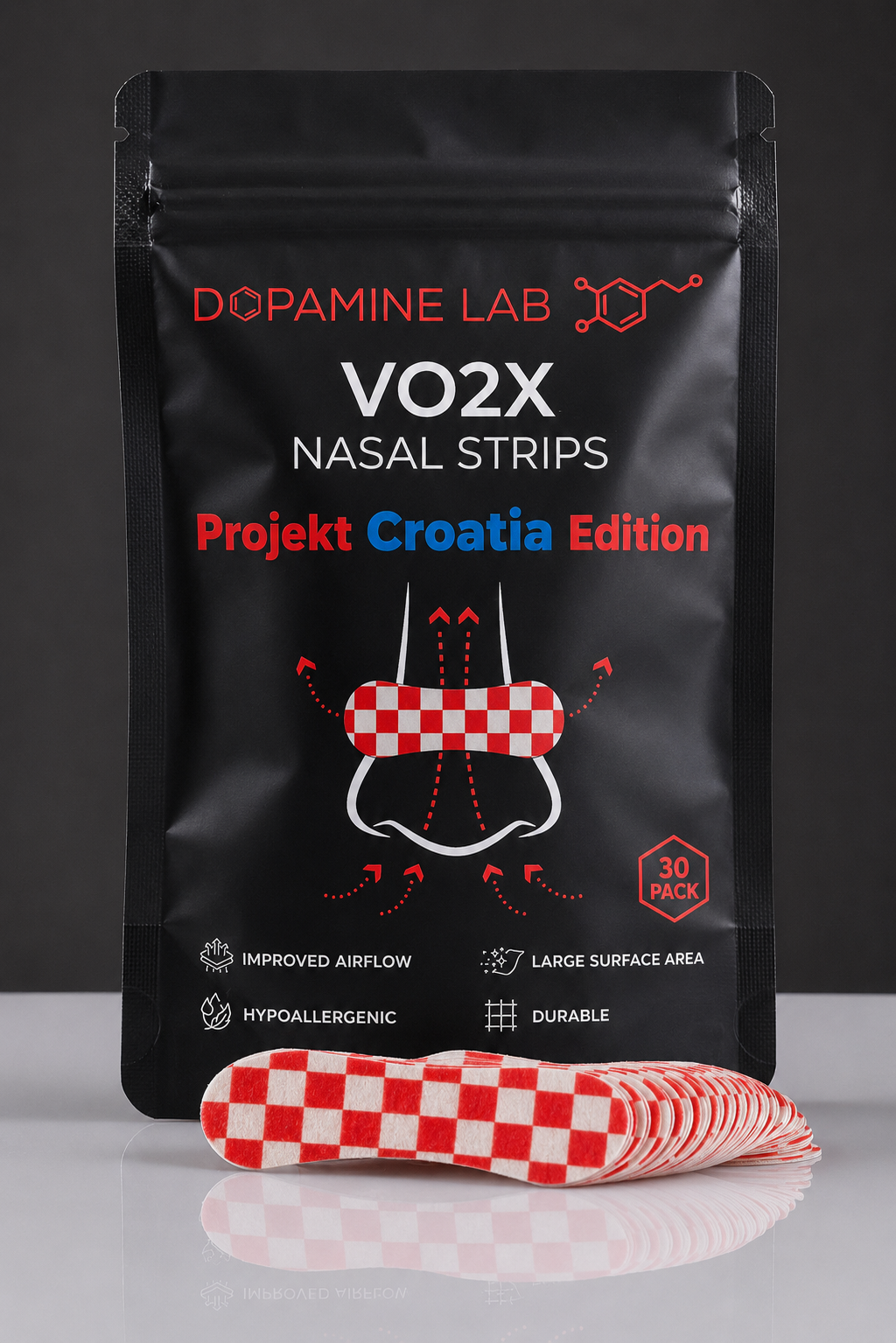 Dopamine Lab VO2X Nasal Strips