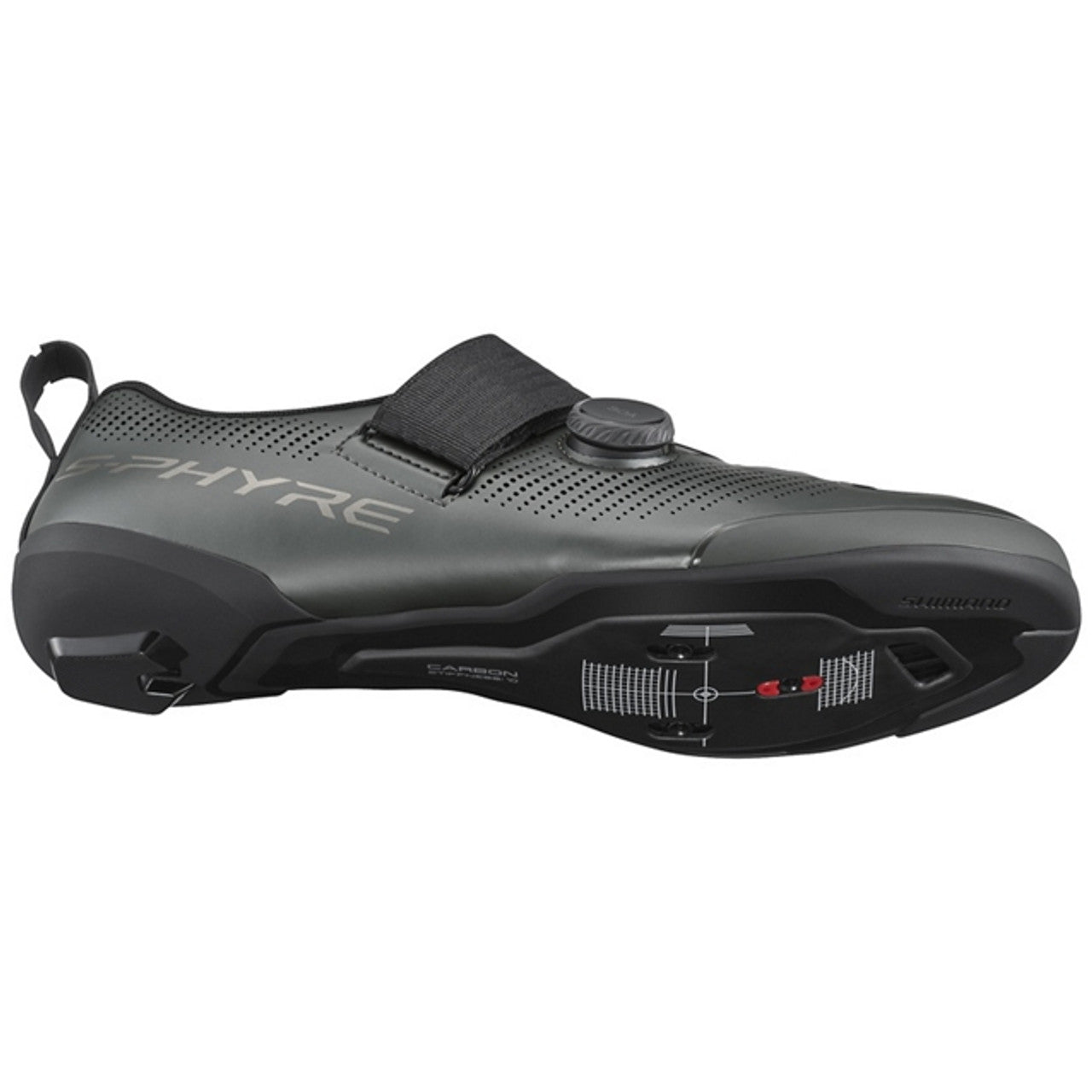 Shimano S-PHYRE SH-TR903 Matte Gunmetal Triathlon Shoes