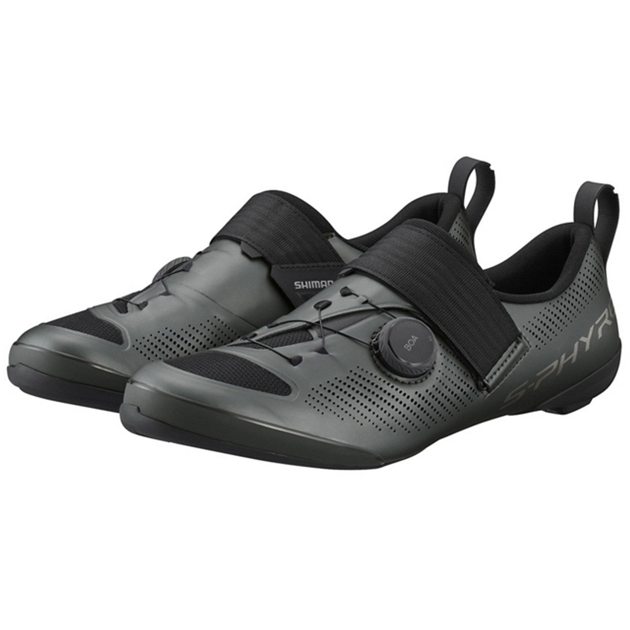 Shimano S-PHYRE SH-TR903 Matte Gunmetal Triathlon Shoes