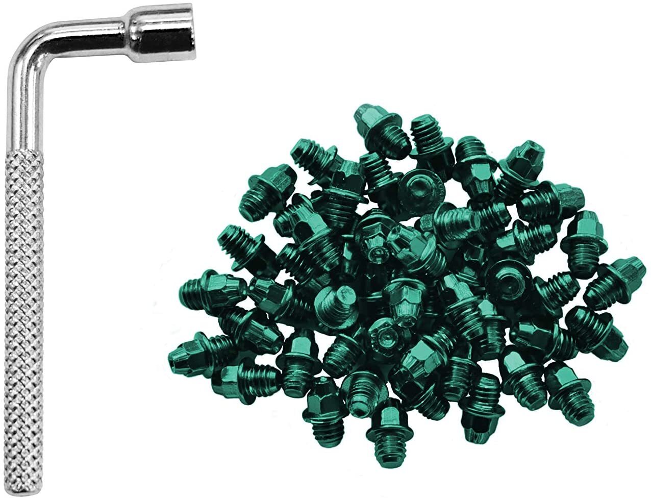 FUNN Street Pedal Pins M4 x 6mm Green For Mamba/Ripper/Python