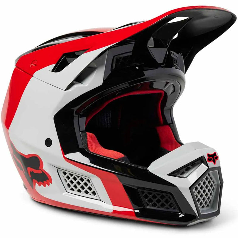Fox V3 RS Efekt Helmet Ece Flo Red S