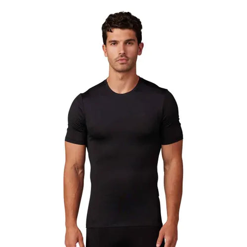 Fox Tecbase SS Shirt Blk /L Mens L
