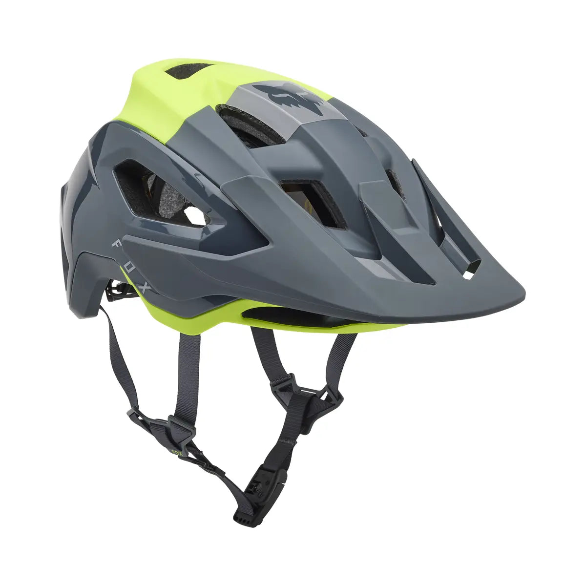 Fox Speedframe Pro Klif Helmet, Flo Yellow