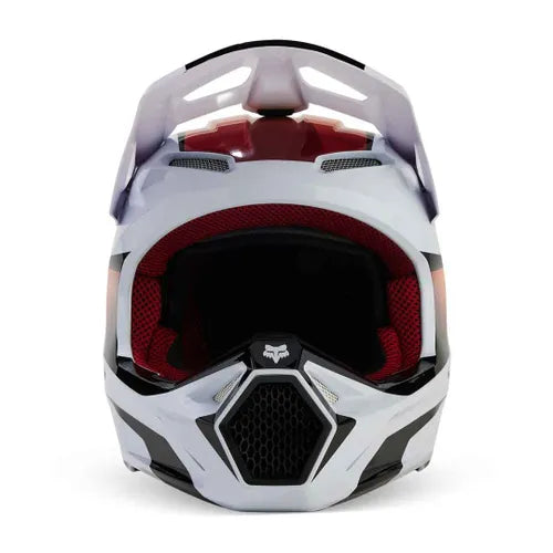 Fox V1 Flora Helmet, White black