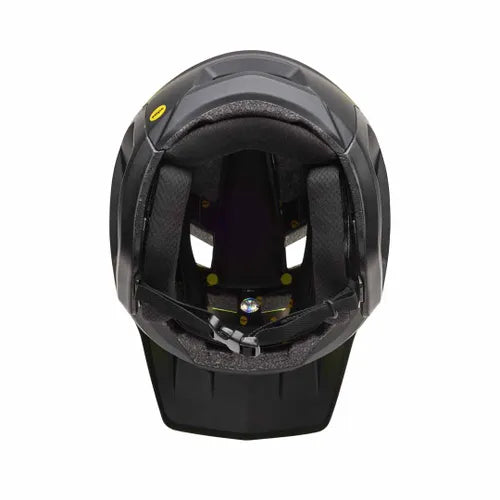 Fox Dropframe Helmet, Flourecent Yellow