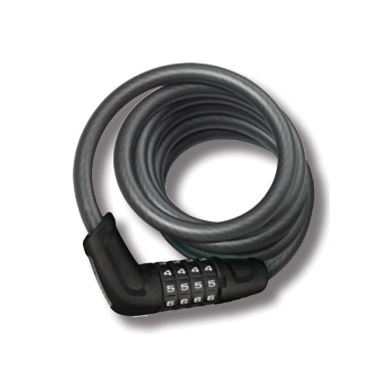 Abus Tresor 6512C Coil Combo Lock - 180CM X 12MM