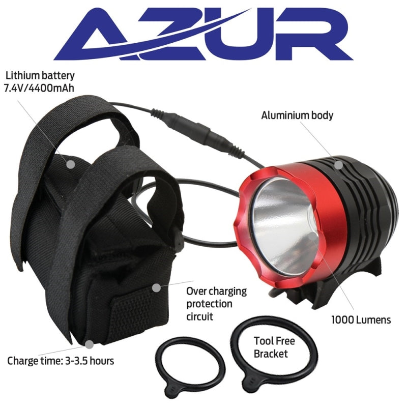 Azur Vega 1000 Lumen Head Light