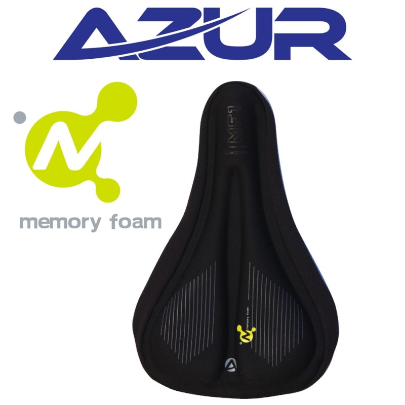 Azur Memory Foam Road Saddle Cover