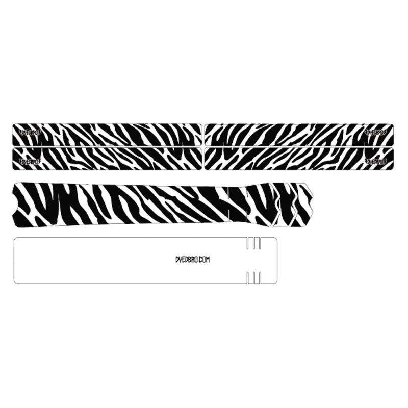 Dyedbro Frame Protection Wrap Zebra