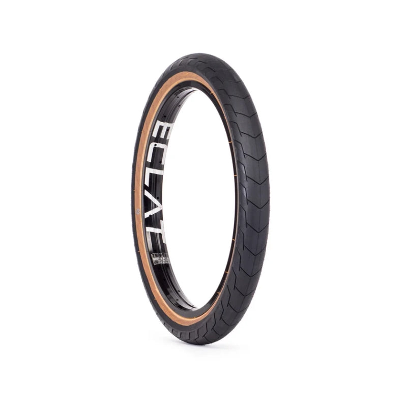 Eclat TYRE-DECODER-20 X 2.40-120PSI-BLACK/BROWN Wal 20 X 2.40 Inch Black/brown Wall
