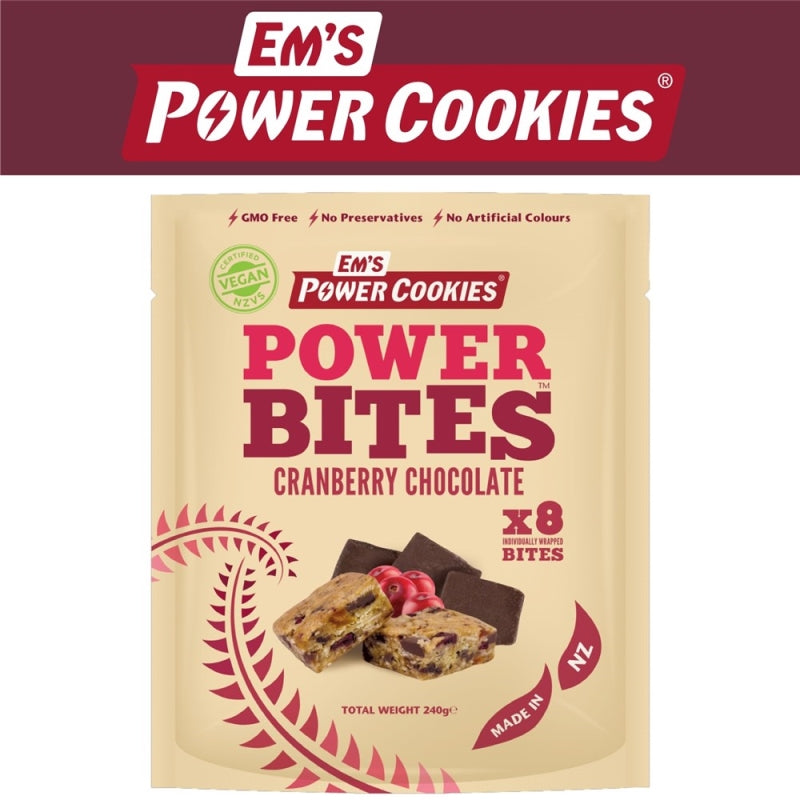 Em's Chocolate Power Bites 240G