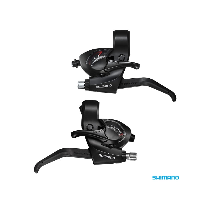 Shimano TX ST-EF41 Ez-Fire STI Set 6-SPEED Black