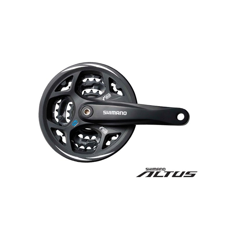 Shimano Altus FC-M311 Front Crankset 48-38-28 W/cg