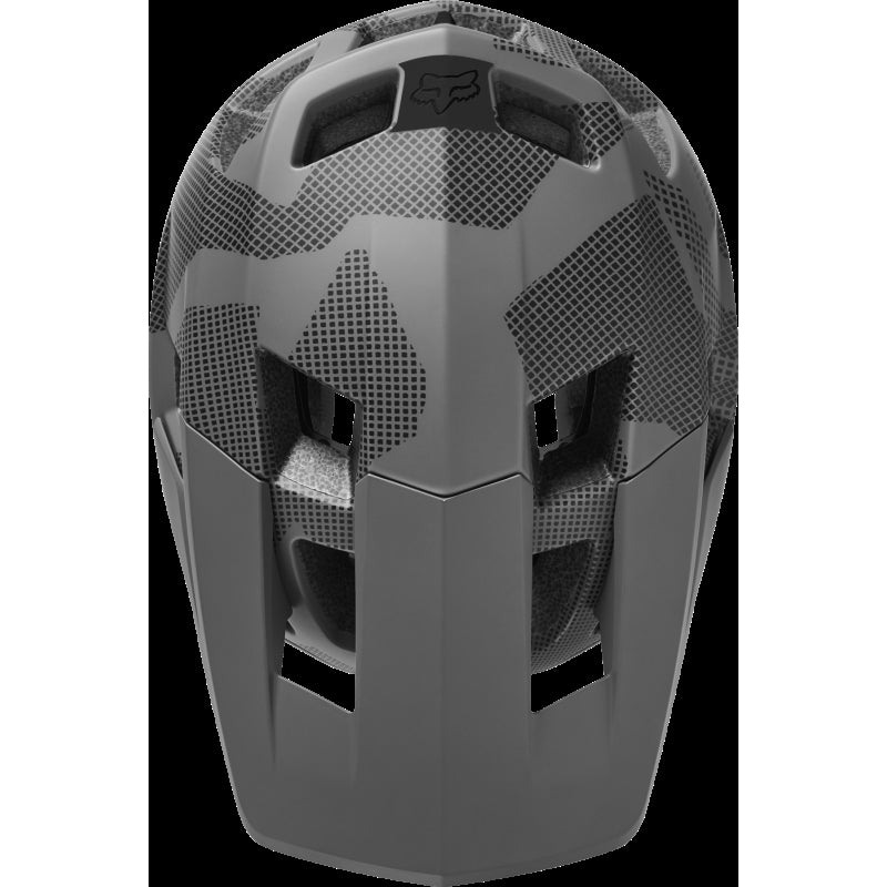 Fox Dropframe Pro Helmet, Grey Camo