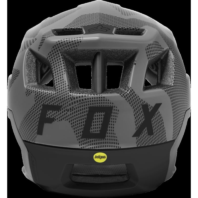 Fox Dropframe Pro Helmet, Grey Camo