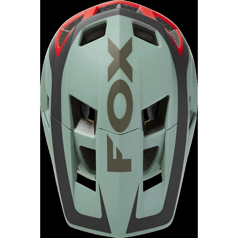 Fox Dropframe Pro Helmet Dvide, Eucalyptus