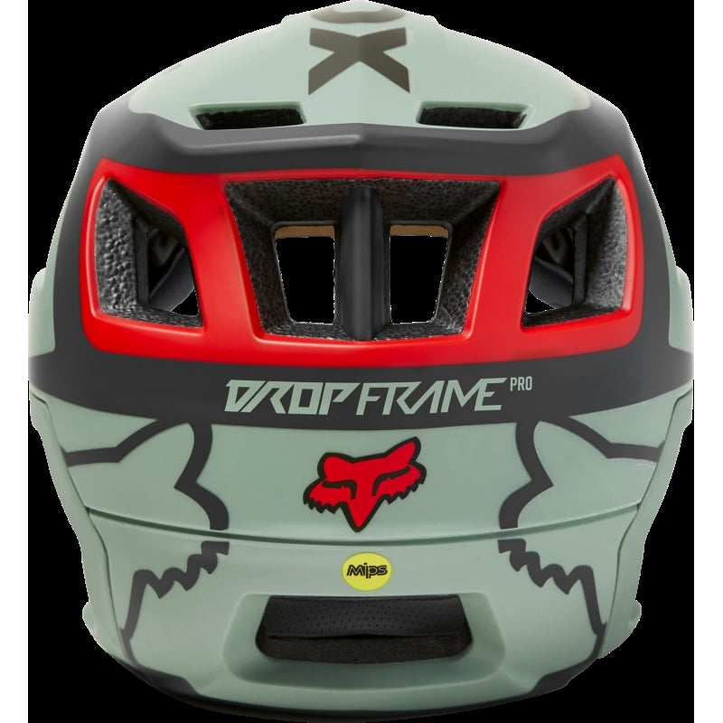 Fox Dropframe Pro Helmet Dvide, Eucalyptus