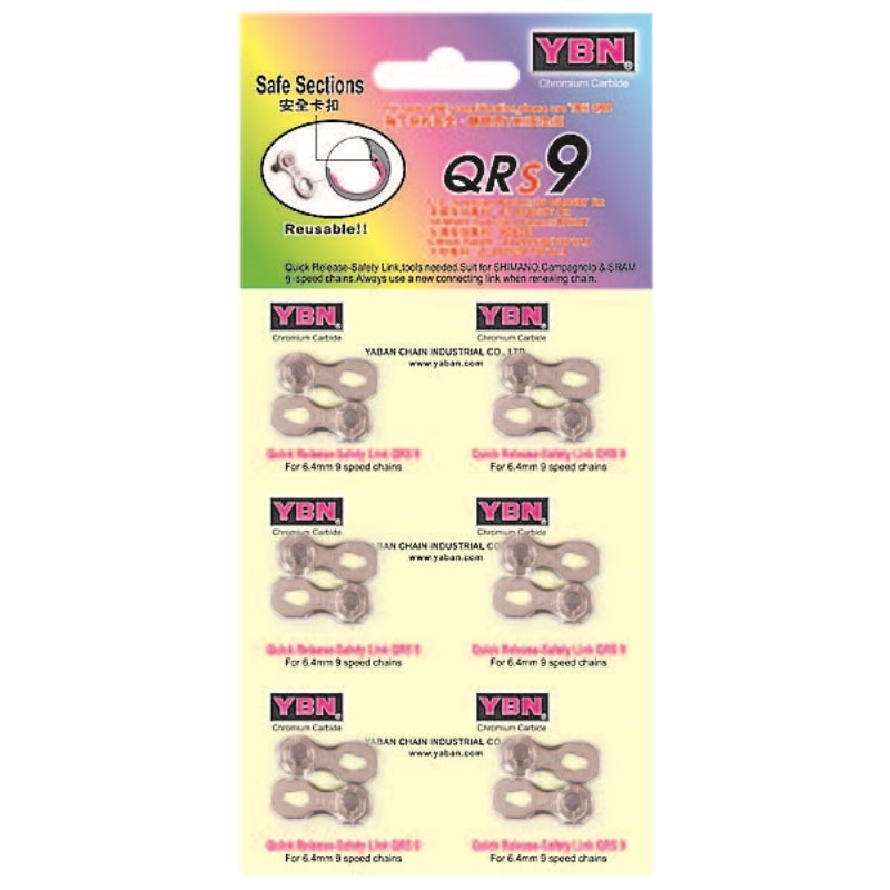 Yaban Ybn Chain Link 9S 6PCS/PK