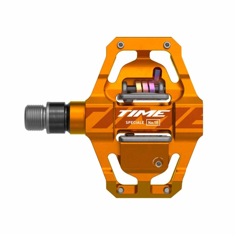 Time Pedal Speciale 10 Small Incl Atac Standard Cleats Tangerin