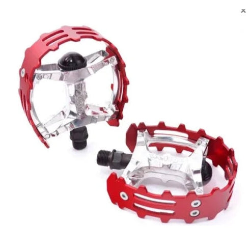 Wellgo Bear Trap-alloy Cage Pedals -1/2-L/B