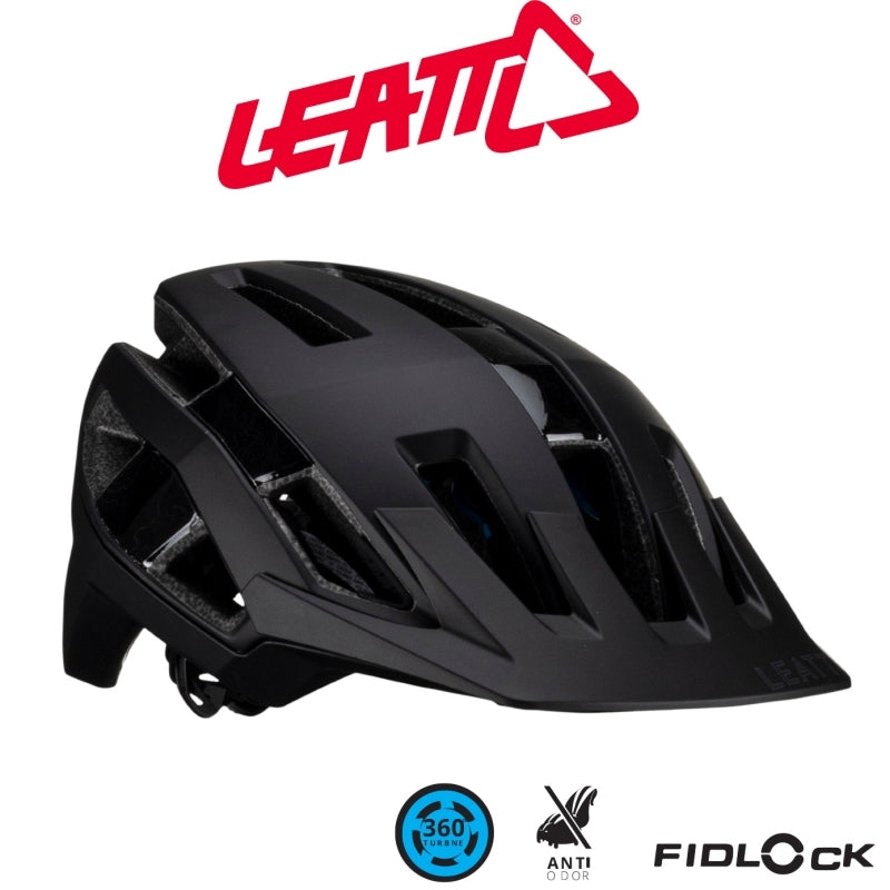 Leatt Helmet MTB Trail 3.0 V23 Stealth - Medium 55-59CM