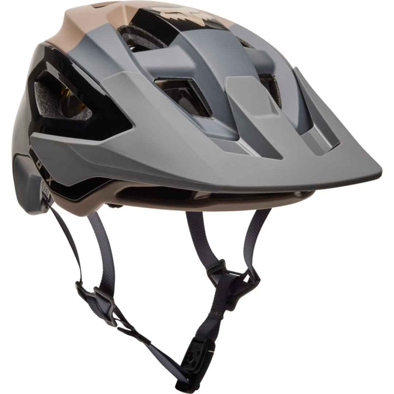 Fox Speedframe Pro Klif Helmet, Mocha Brown