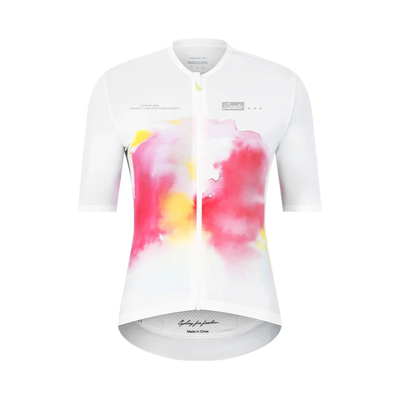 Santic Jersey Qianyan S/s Womens White