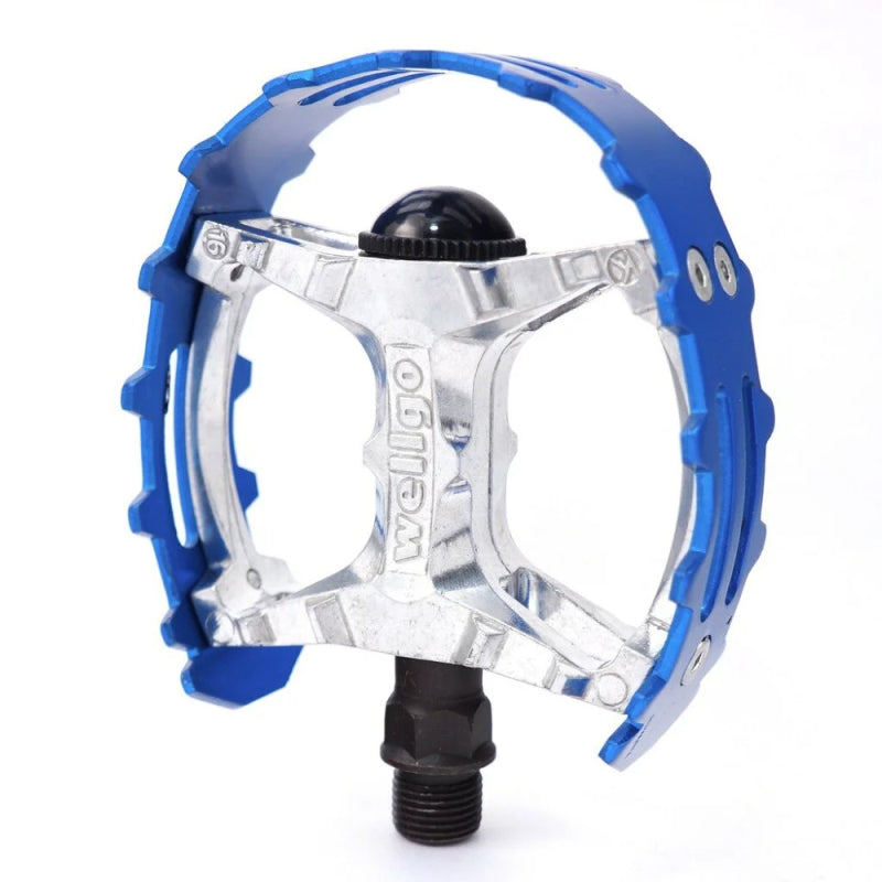 Wellgo Bear Trap-alloy Cage Pedals -1/2-L/B