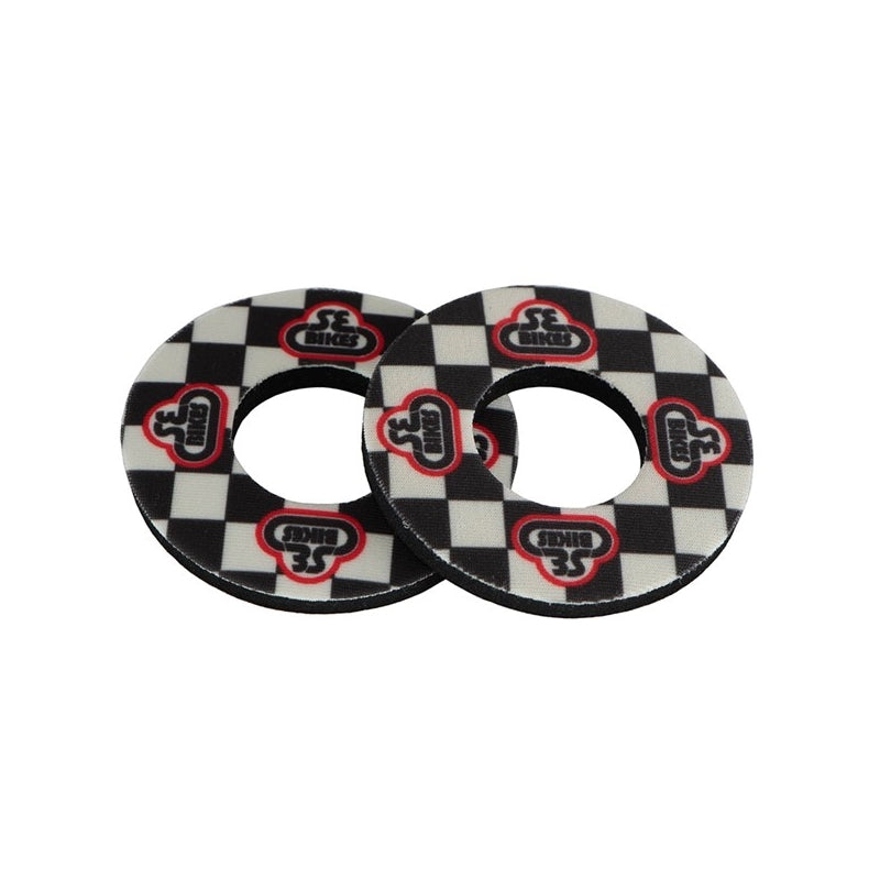 Paire de Donuts de poignées SE BIKES 45 years noir-vert