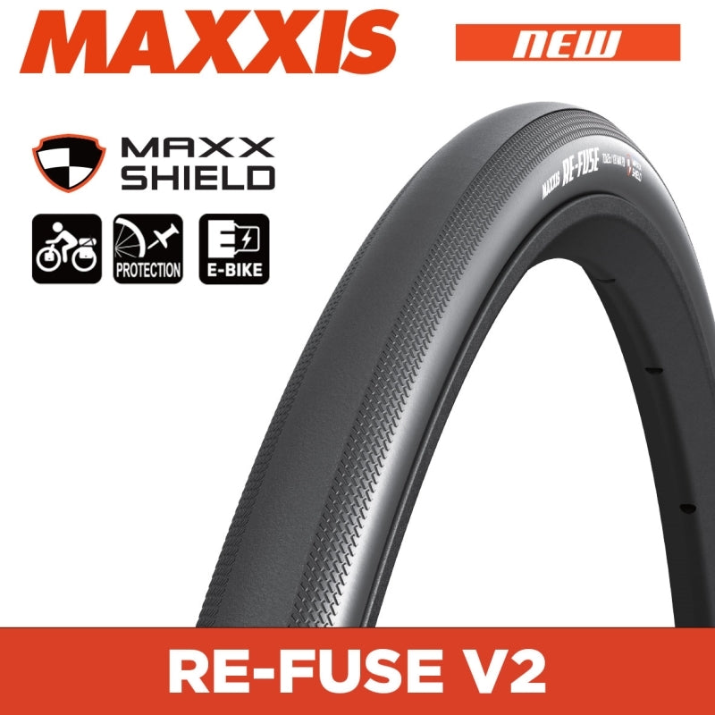 Maxxis Refuse V2 - 700 X 32 Folding - 60TPI Maxxshield - Black