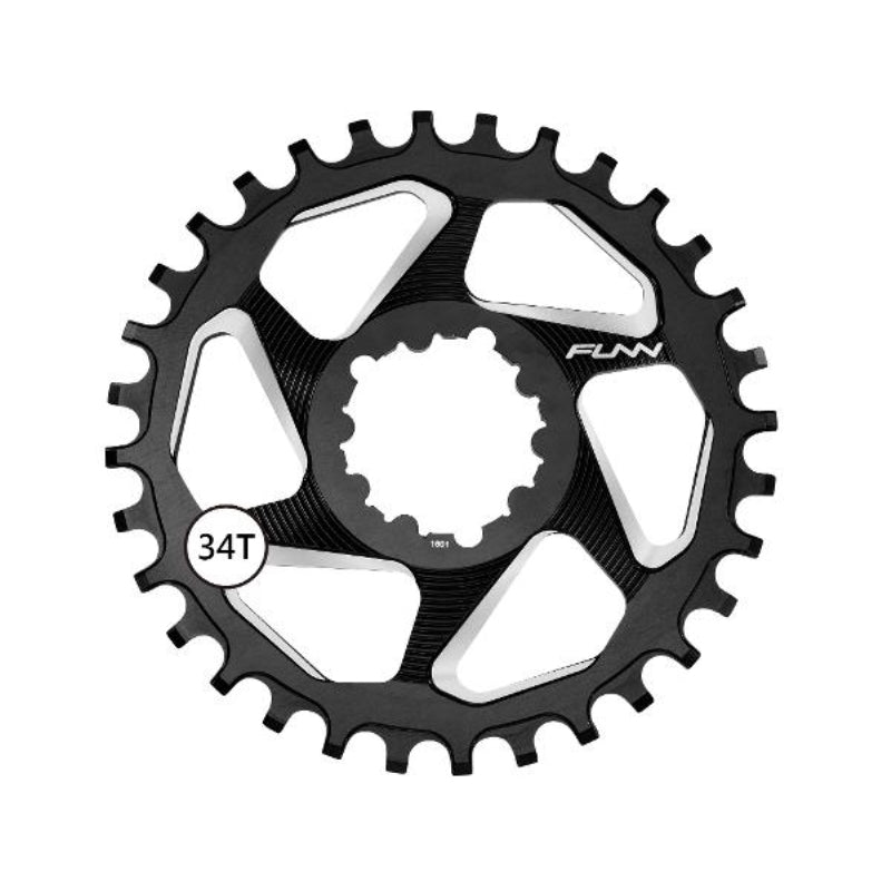 Funn Solo DX Chainring Blk 34T DM
