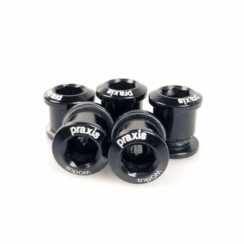 Praxis Chainring Alloy Bolts 5MM/6MM (5 Pack)