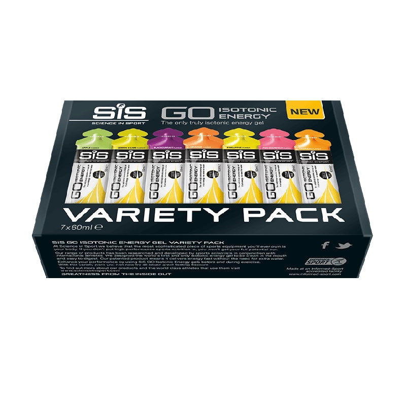Sis Nutrition Go Isotonic Energy Gel Variety Pack