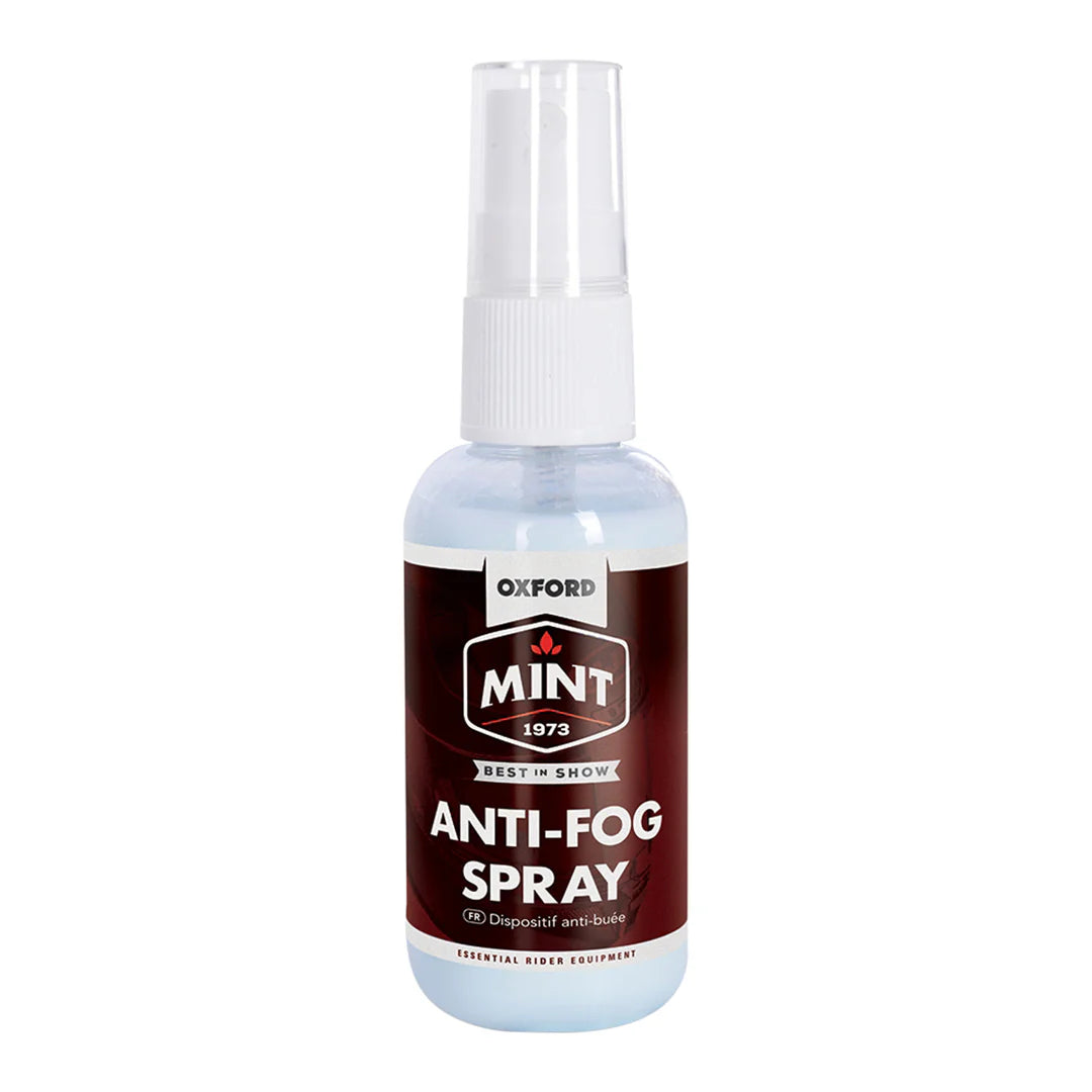 Oxford Mint Antifog 50ML Easy-to-use Anti-fog Fluid For Visors And Goggle Lenses