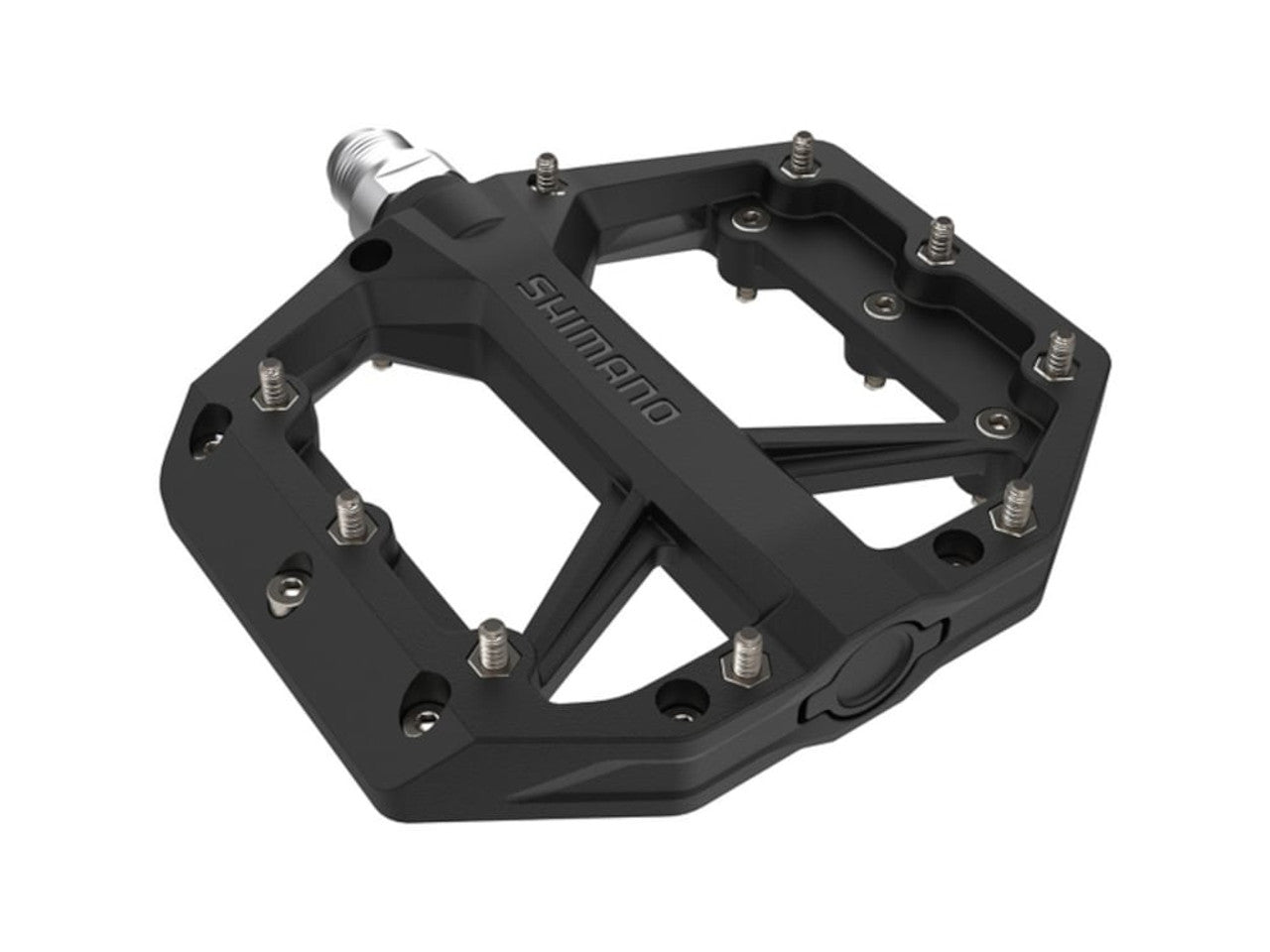 Shimano PD-GR400 Flat Platform Pedals Black W/o Reflector