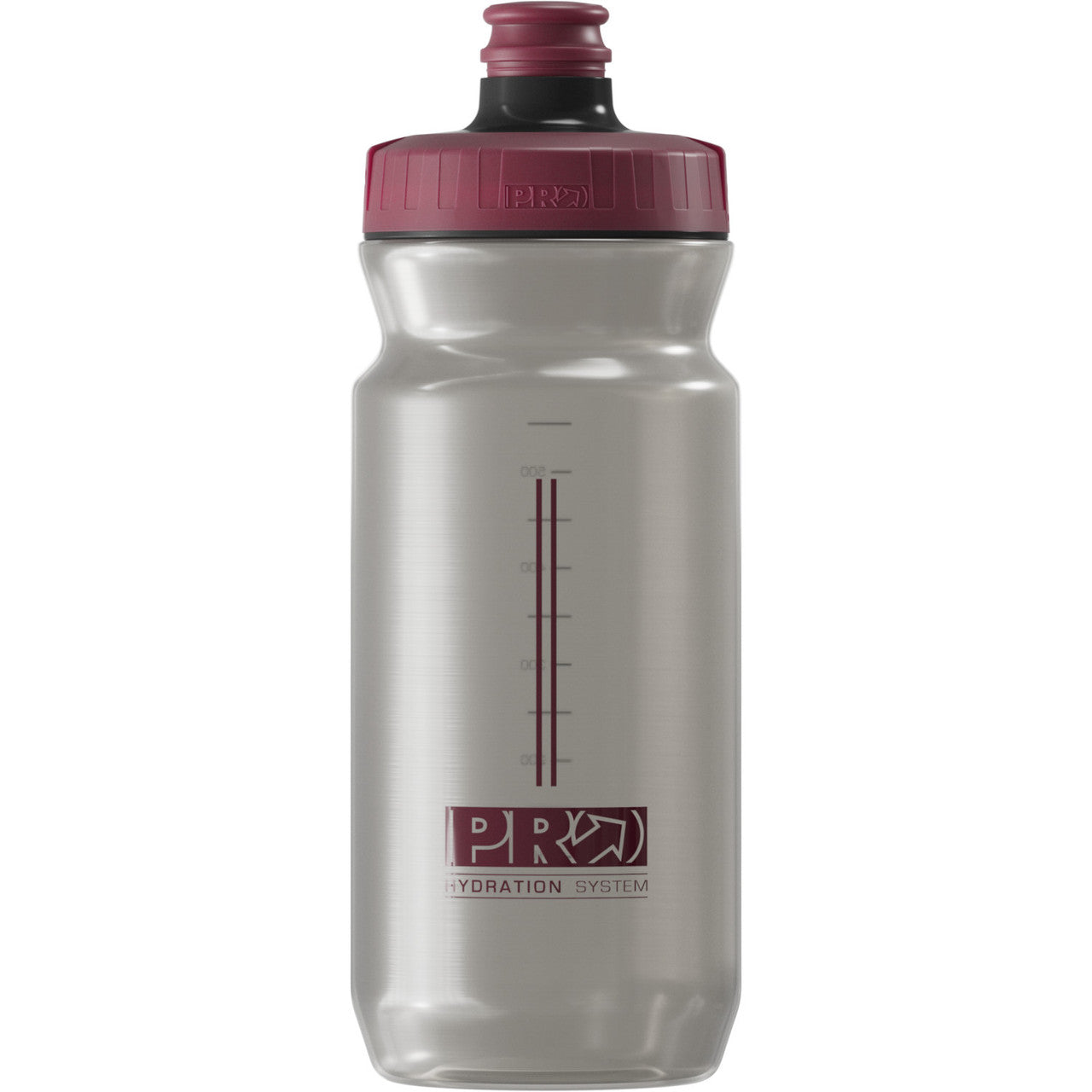 PRO Performance Bottle 600ml Transparent/Red