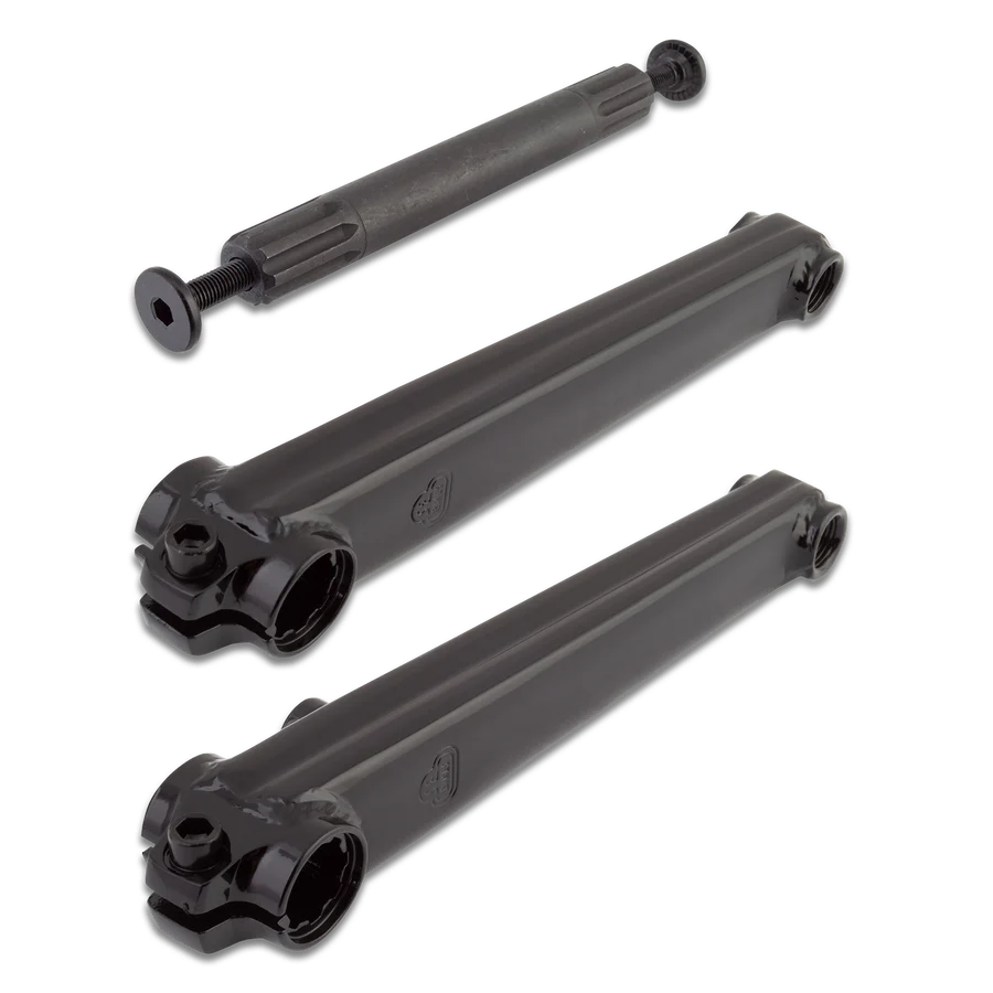 SE Bikes Cranks SE Bmx V-ridge Cromo 175MM Black