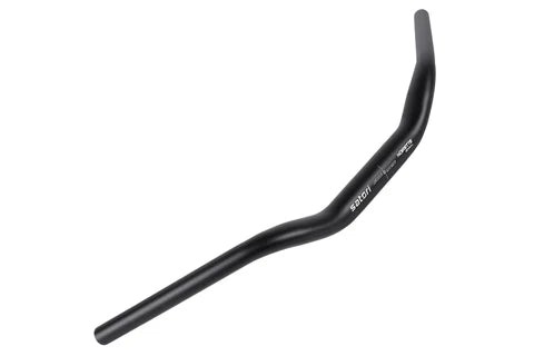 Satori Handlebar - 31.8MM Dia 680MM Wide 40MM Rise 40 Deg Sweep Satori Noirette Seagull Matt Black