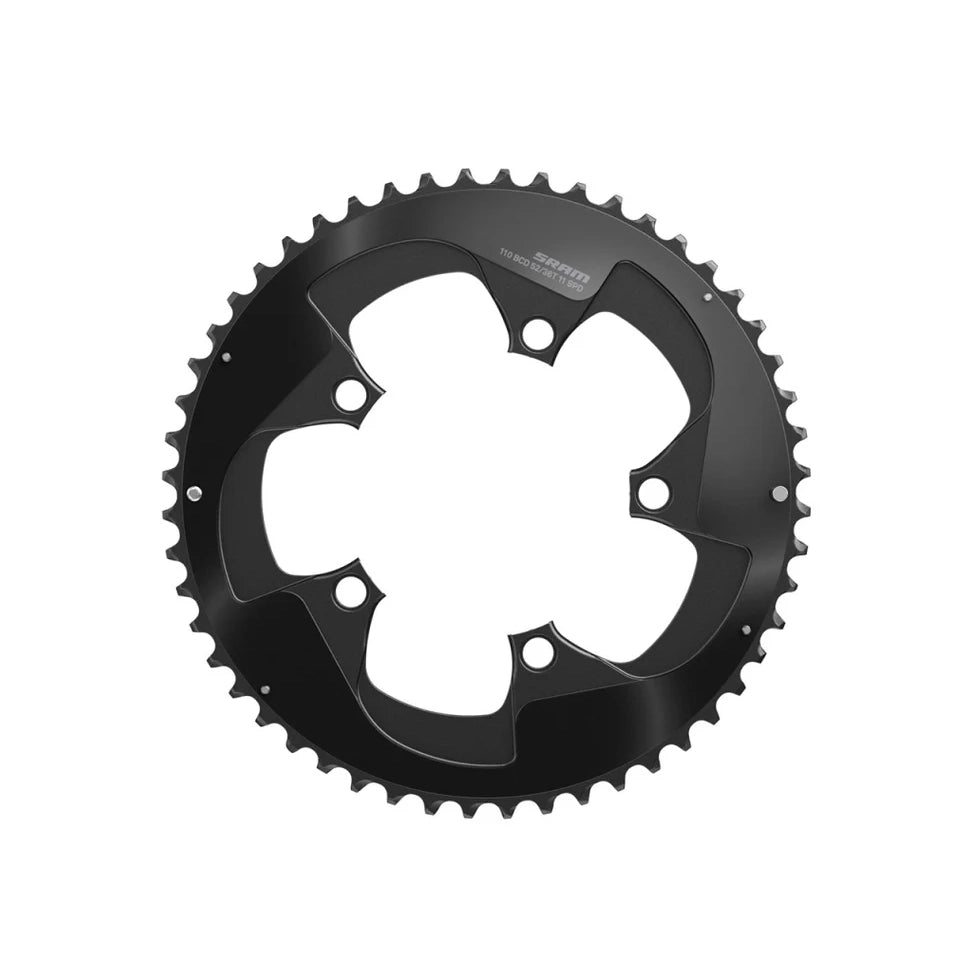 Sram Rival 22 Cring Road Xglide R 52T Yaw 11 Speed S2-1 AL Silver 5236 N