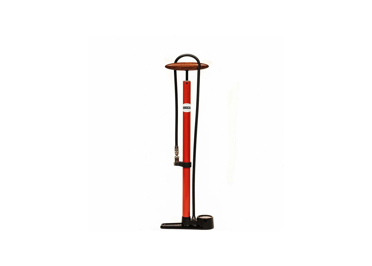 Silca Pista 220psi Floor Pump Red
