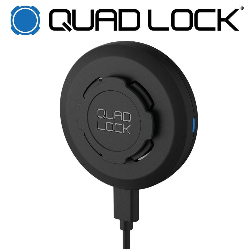 Quad Lock Wireless Charging Head For Car/desk