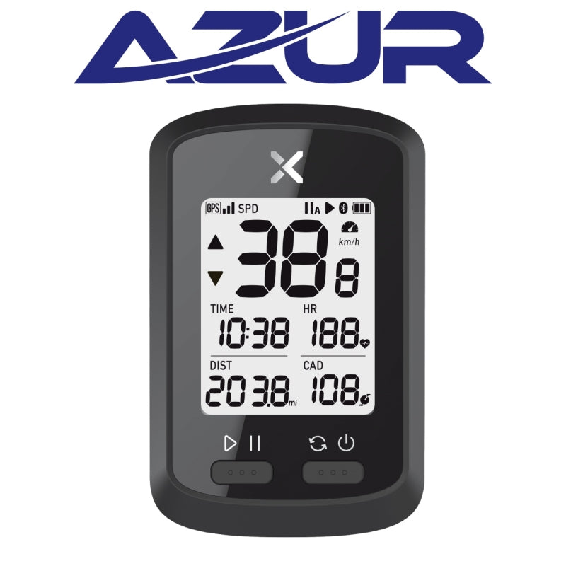 Azur Xoss Commuter Gps - 10 Functions
