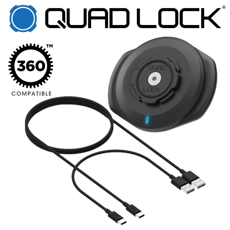 Quad Lock Weatherproof Wireless Charging Head
