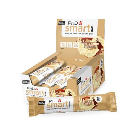 PHD Smart Protein Bar White Choc Blondie 64G