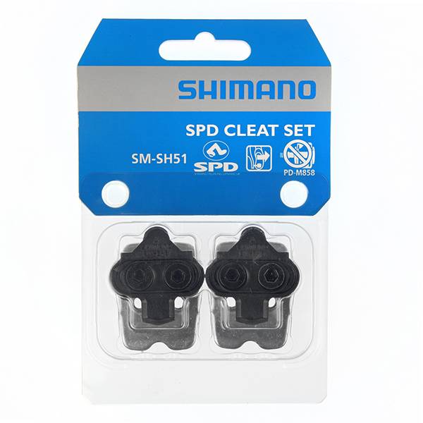 Shimano SM-SH51 SPD Cleat Set Single-release W/new Cleat Nut Replaces Y42498220